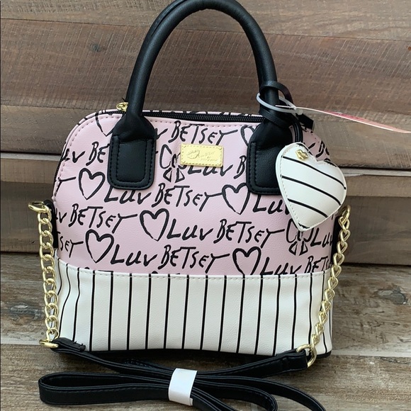 Betsey Johnson | Bags | Betsey Johnson Dome Satchel | Poshmark